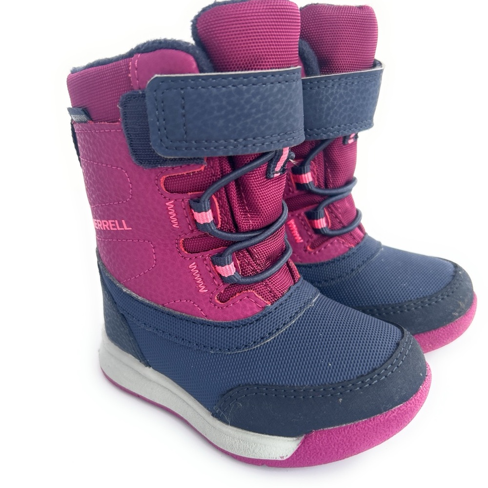 KIDS MERRELL SNOWSTORM WATER PROOF BOOTS
